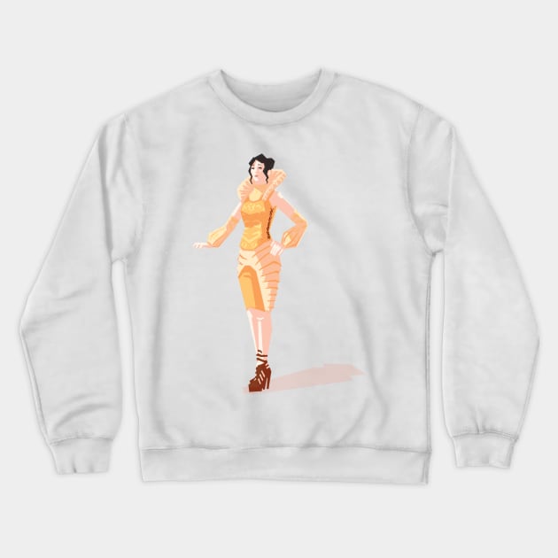 Zhao Yun Ru - Deus Ex Crewneck Sweatshirt by Dragin556